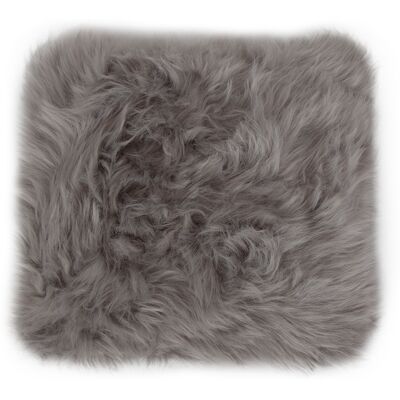 Borg Living Pyntepude - Fake fur - 45x45 cm - Grå - Blød sofapude Borg Living Pyntepude - Fake fur - 45x45 cm - Grå - Blød sofapude