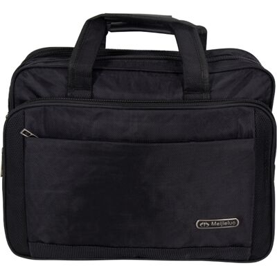 Borg Living Computertaske - Sort i slidstærkt nylon - Passer til 15" laptop Borg Living Computertaske - Sort i slidstærkt nylon - Passer til 15" laptop