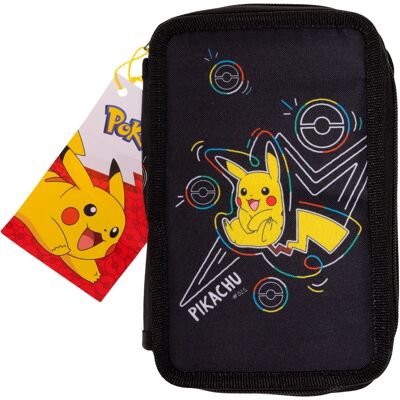 Pokémon Neon - 2-lokket fyldt penalhus - 161508516 Pokémon Neon - 2-lokket fyldt penalhus - 161508516
