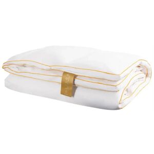 Dobbeltdyne 200x220 cm - Satin moskusdyne helårs dobbelt dyne - Dundyne - LIXRA Gold