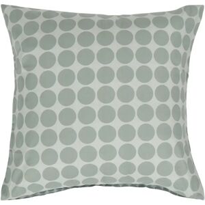 Borg Living Pudebetræk 60x63 cm - Circle green​​​​​​​ - Hovedpudebetræk i 100% Bomuld