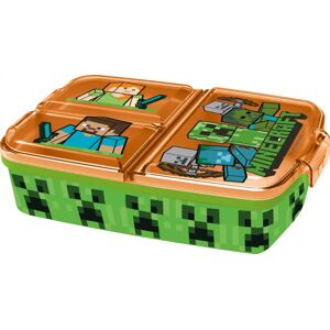 Licens Minecraft madkasse - Alex og Steve - madkasse med 3 rum til børn