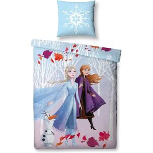 Licens Frozen Junior sengetøj 100x140 cm - Frost junior sengesæt - 100% bomuld