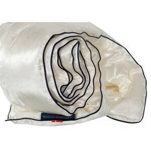 Nordic comfort Silkedyne 140x220 cm -  helårs dyne - Excellence Silk langfibret 100 % mulberry silke