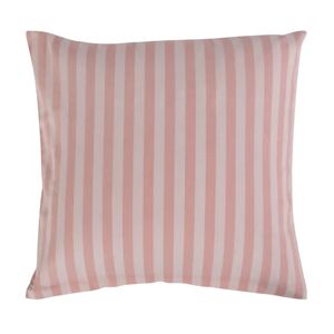 Borg Living Pudebetræk 60x63 cm - Stripes Rose - Lyserød - 100% Bomuld