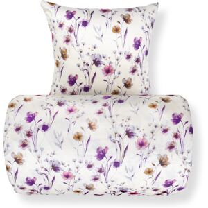 By Night Dobbelt sengetøj 240x220 cm - Bomuldssatin - Summer Flower - Sandfarvet blomster print By Night Dobbelt sengetøj 240x220 cm - Bomuldssatin - Summer Flower - Sandfarvet blomster print