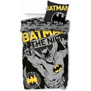 Batman Sengetøj - 140x200cm - Vendbart - 100% bomuld Batman Sengetøj - 140x200cm - Vendbart - 100% bomuld