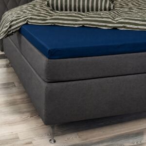 Borg Living Blødt kuvertlagen 120x200 - 100% bomuldssatin - 8 cm i højden - Blåt lagen til topmadras - By Night satin lagen Borg Living Blødt kuvertlagen 120x200 - 100% bomuldssatin - 8 cm i højden - Blåt lagen til topmadras - By Night satin lagen