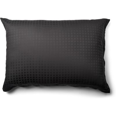Daisy Mørkegrå Bomuldssatin Pudehynde - 50/70cm - Elegant Sengetøj Daisy Mørkegrå Bomuldssatin Pudehynde - 50/70cm - Elegant Sengetøj