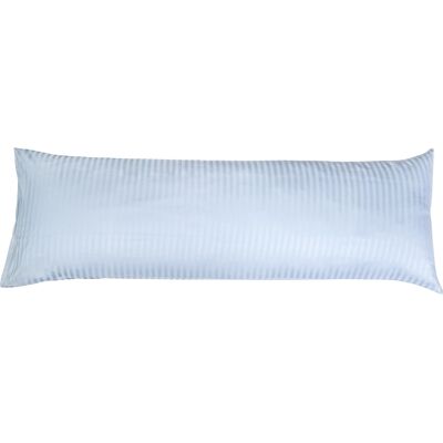 Borg Living Blåt Bomuldssatin Pudeovertræk - Jacquard 50x150cm - Elegant & Blødt Borg Living Blåt Bomuldssatin Pudeovertræk - Jacquard 50x150cm - Elegant & Blødt
