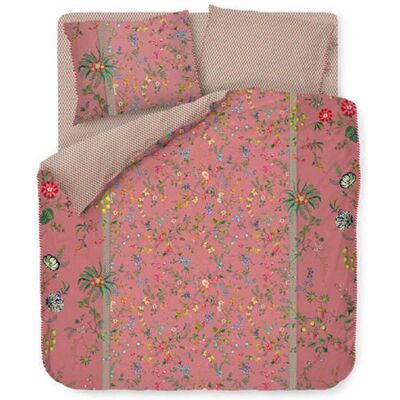 Pip Studio Rosa Blomstret Sengelinned - 140x220cm Pip Studio Rosa Blomstret Sengelinned - 140x220cm