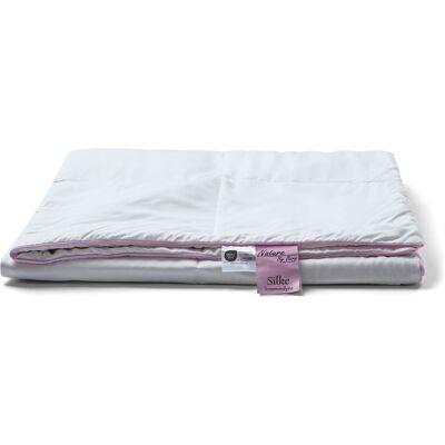 Nature By Borg Baby sommer silkedyne - 100% mulberry silke og bambus - 70x100 cm - Nature By Borg Baby sommer silkedyne - 100% mulberry silke og bambus - 70x100 cm -