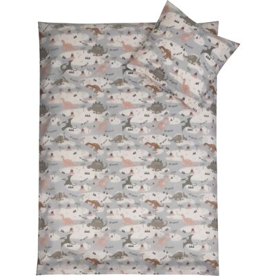 Nordstrand Home Dinosaur sengetøj - 100% bomuld - Baby sengetøj 70x100 cm - Forskellige dinosaurer Nordstrand Home Dinosaur sengetøj - 100% bomuld - Baby sengetøj 70x100 cm - Forskellige dinosaurer