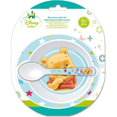 Lisens Winnie the Pooh Barnesæt i Blåt - 2 dele Lisens Winnie the Pooh Barnesæt i Blåt - 2 dele