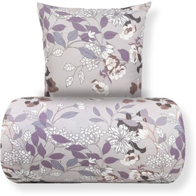 In Style Dobbelt sengetøj 200x220 cm - Microfiber - Brunt blomstret print In Style Dobbelt sengetøj 200x220 cm - Microfiber - Brunt blomstret print