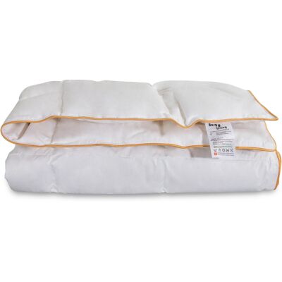 Borg Living Baby sommerdyne - Let og sval dyne - 100 % moskusdun - 70x100 cm - Borg Living Baby sommerdyne - Let og sval dyne - 100 % moskusdun - 70x100 cm -