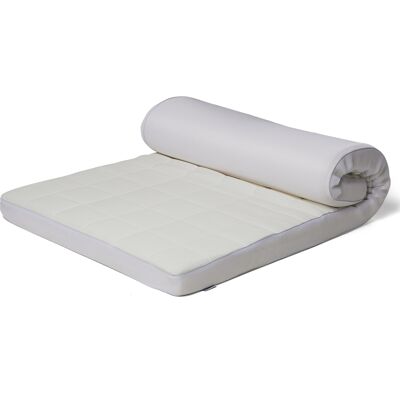 Latex H-split topmadras - 180x200 cm - 8 cm høj - Latex & naturlatex - Zen sleep topmadras til elevationsseng Latex H-split topmadras - 180x200 cm - 8 cm høj - Latex & naturlatex - Zen sleep topmadras til elevationsseng