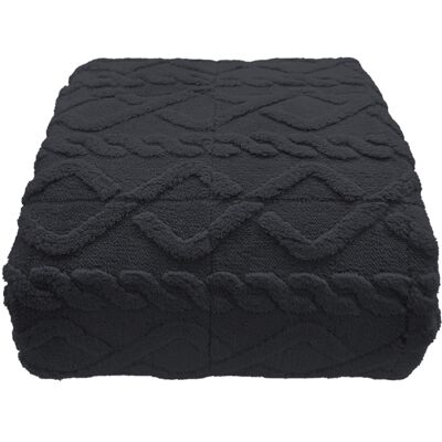Nordstrand Home Vægttæppe - 130x170 cm - 3 kg - Blødt og vamset - Mørkegråt tyngdetæppe fra Nordstrand Home Vægttæppe - 130x170 cm - 3 kg - Blødt og vamset - Mørkegråt tyngdetæppe fra