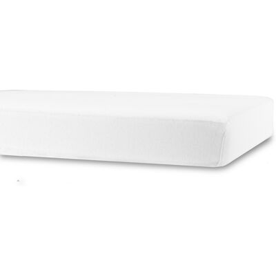 Nordstrand Home Barnevognslagen - 36x98 cm - Hvid - Bomuld Nordstrand Home Barnevognslagen - 36x98 cm - Hvid - Bomuld