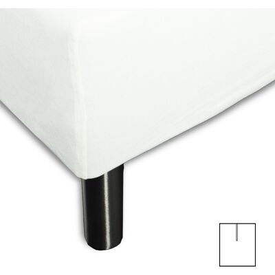 Nordstrand Home U-split fitted sheet - 160x200 cm - Hvid - Bomuldsjersey Nordstrand Home U-split fitted sheet - 160x200 cm - Hvid - Bomuldsjersey