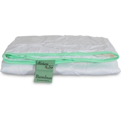 Nature By Borg Bambus Sommerdyne - 150x210cm - Hypoallergen, Åndbar, OEKO-TEX Nature By Borg Bambus Sommerdyne - 150x210cm - Hypoallergen, Åndbar, OEKO-TEX