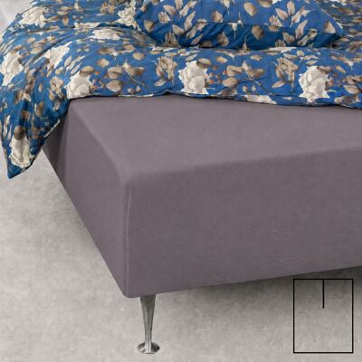 Nordstrand Home U-split Fitted Sheet - 180x200 cm - Antracit Nordstrand Home U-split Fitted Sheet - 180x200 cm - Antracit