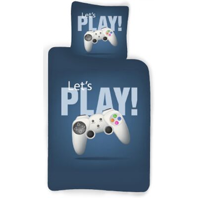 Licens Blåt Gaming Omskifteligt Sengetøj - Sengelinned Licens Blåt Gaming Omskifteligt Sengetøj - Sengelinned