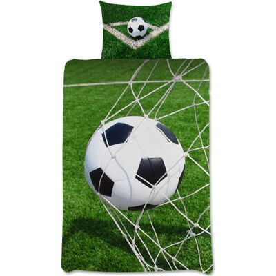 Licens Fodbold Sengetøj - 140x200 cm - 2-i-1 Design Licens Fodbold Sengetøj - 140x200 cm - 2-i-1 Design