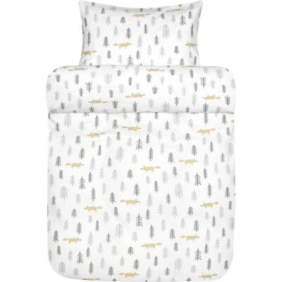 Høie of Scandinavia Baby Flannel Sengetøj - Grøn Høie of Scandinavia Baby Flannel Sengetøj - Grøn