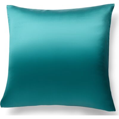 By Borg Silke pudebetræk 60x63 cm - 100% morbærsilke - Tyrkis By Borg Silke pudebetræk 60x63 cm - 100% morbærsilke - Tyrkis