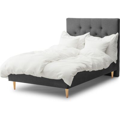 Nordstrand Home Boxmadras 120x200 cm - Favorit - Halvandenmandsseng Inkl. topmadras og ben - Ekstra komfort Nordstrand Home Boxmadras 120x200 cm - Favorit - Halvandenmandsseng Inkl. topmadras og ben - Ekstra komfort