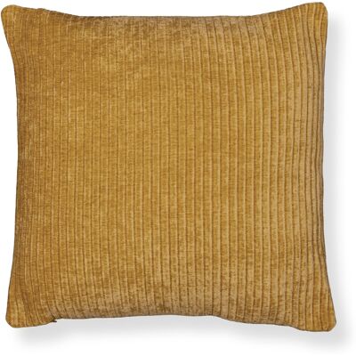 Borg Living Pyntepude 45x45 cm - Orange sofapude med fløjls look - Blød pude til sofaen - Borg Living Pyntepude 45x45 cm - Orange sofapude med fløjls look - Blød pude til sofaen -