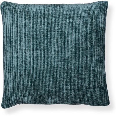 Borg Living Pyntepude 45x45 cm - Blågrøn sofapude med fløjls look - Blød pude til sofaen - Borg Living Pyntepude 45x45 cm - Blågrøn sofapude med fløjls look - Blød pude til sofaen -