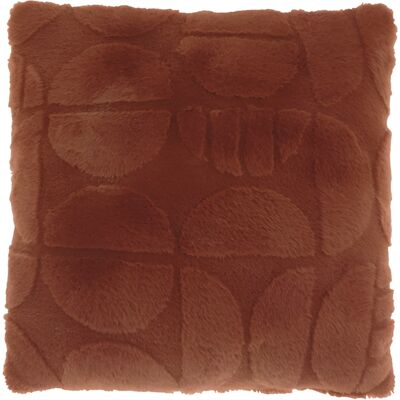 Borg Living Pyntepude - 45x45 cm - Fake fur - Vinrød Borg Living Pyntepude - 45x45 cm - Fake fur - Vinrød