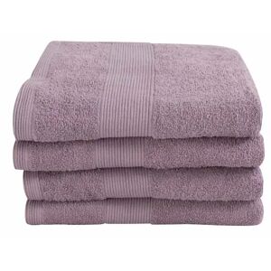 By Borg Håndklæde - 50x100 cm - Lavendel - 100% Bomuld - Frotte håndklæde fra