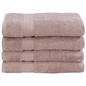 Borg Living Badehåndklæde - 70x140 cm - 100% Egyptisk bomuld - Rosa - Luksus håndklæder fra 