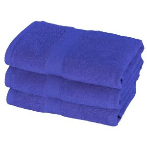 Egeria Håndklæde - 50x100 cm - Blå - Diamant - 100% Bomuld - Bløde håndklæder fra