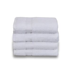 Borg Living Håndklæde egyptisk bomuld - Gæstehåndklæde 40x60cm - Hvid - Luksus håndklæder fra By Borg