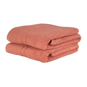 In Style Håndklæde - 50x90 cm - Coral - 100% Bomulds håndklæde - Ekstra blødt