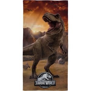 Licens Dinosaur Badehåndklæde - Jurassic World - 70x140 cm - 100% Bomuld