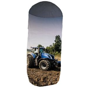 Home-tex Børnesovepose - Med blå traktor - 70x140 cm - vandafvisende