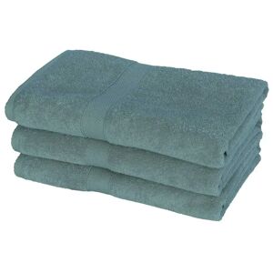 Egeria Badehåndklæde - 70x140 cm - Diamant - Petrol - 100% Bomuld - Bløde bade håndklæder fra