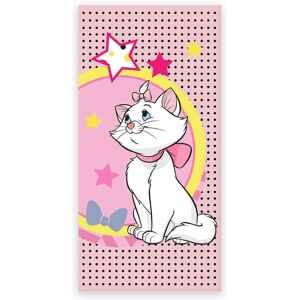 Licens Lyserødt Aristocats håndklæde - 70x140 cm - 100% bomuld - Blødt badehåndklæde med Marie Licens Lyserødt Aristocats håndklæde - 70x140 cm - 100% bomuld - Blødt badehåndklæde med Marie
