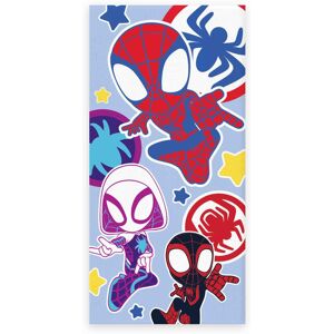 Licens Lyseblåt Spidey håndklæde - 70x140 cm - 100% bomuld - Blødt badehåndklæde med Spidey og hans fantastiske venner Licens Lyseblåt Spidey håndklæde - 70x140 cm - 100% bomuld - Blødt badehåndklæde med Spidey og hans fantastiske venner