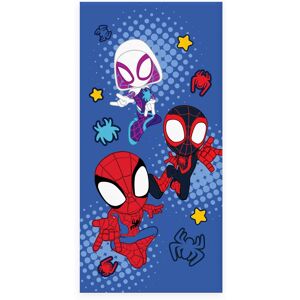 Licens Mørkeblåt Spidey håndklæde - 70x140 cm - 100% bomuld - Blødt badehåndklæde med Spidey og hans fantastiske venner Licens Mørkeblåt Spidey håndklæde - 70x140 cm - 100% bomuld - Blødt badehåndklæde med Spidey og hans fantastiske venner