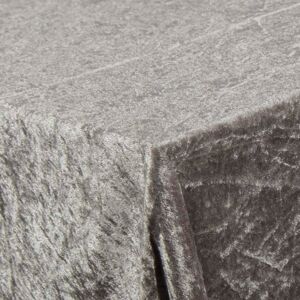 Borg Living Grå velour dug - 3 meter dug - Nervøs velour - Blødt velour stof til borddug - Pakke med 3 meter Borg Living Grå velour dug - 3 meter dug - Nervøs velour - Blødt velour stof til borddug - Pakke med 3 meter