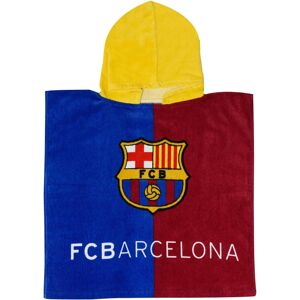 Licens Badeponcho - 100% Blødt bomuld badehåndklæde - 50x100 cm - FC Barcelona håndklæde Licens Badeponcho - 100% Blødt bomuld badehåndklæde - 50x100 cm - FC Barcelona håndklæde