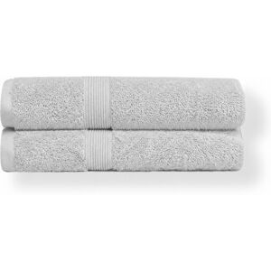 By Borg Økologisk håndklæde - 100% GOTS-certificeret bomuld - 50x100 cm - Lysegrå By Borg Økologisk håndklæde - 100% GOTS-certificeret bomuld - 50x100 cm - Lysegrå