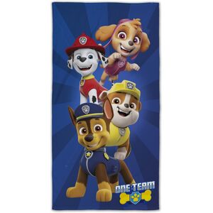 Paw Patrol Håndklæde - One Team - 70x140cm - Bomuld - Blødt Paw Patrol Håndklæde - One Team - 70x140cm - Bomuld - Blødt