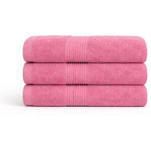 Nordstrand Home Bomulds håndklæde - 100% bomuld - 50x100 cm - Rosa Nordstrand Home Bomulds håndklæde - 100% bomuld - 50x100 cm - Rosa